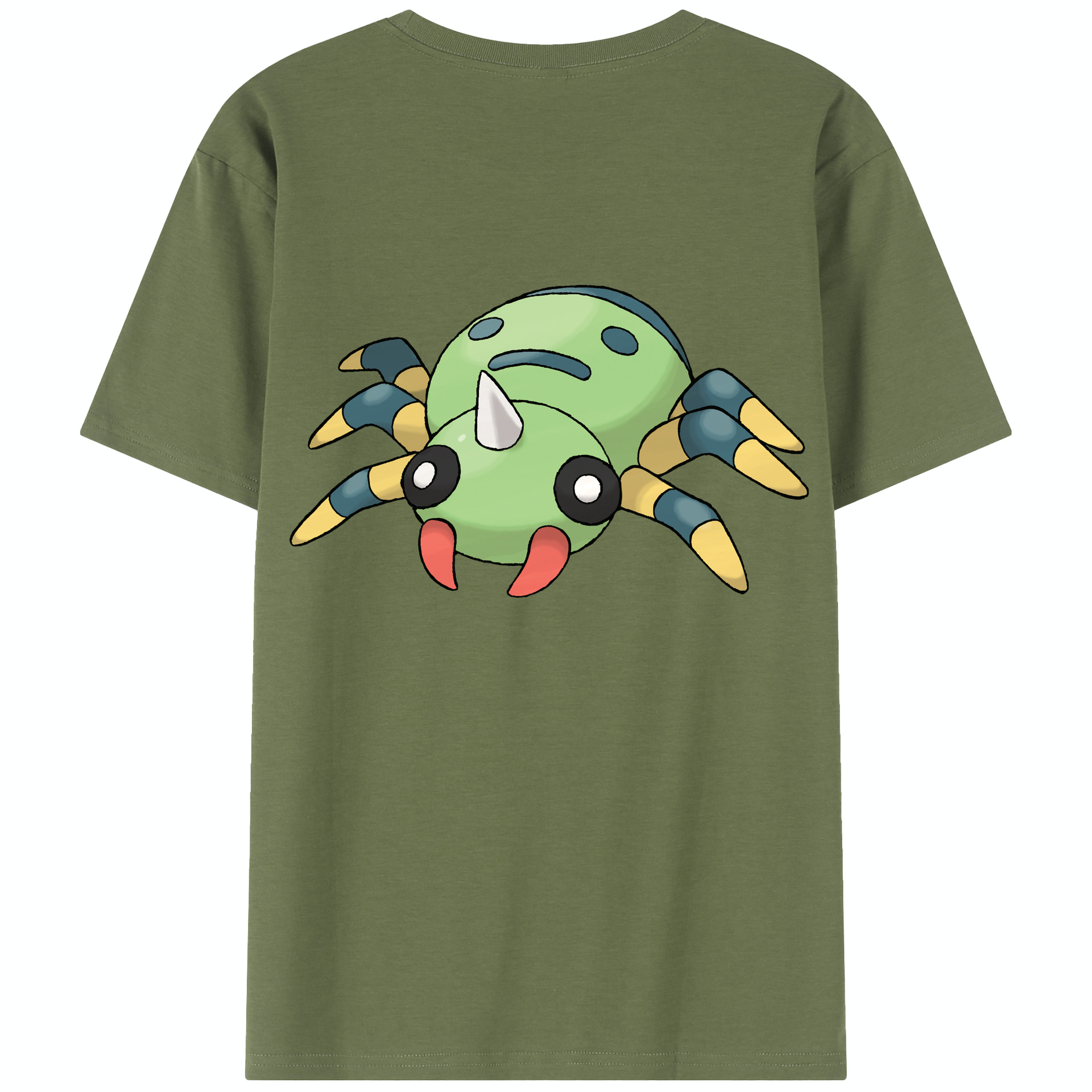 （画像用） ポケットモンスター Pokémon 綿100％半袖Tシャツ（背面プリント）